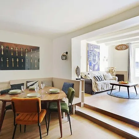 Beautiful 2br - 4p Republique Temple Lägenhet *