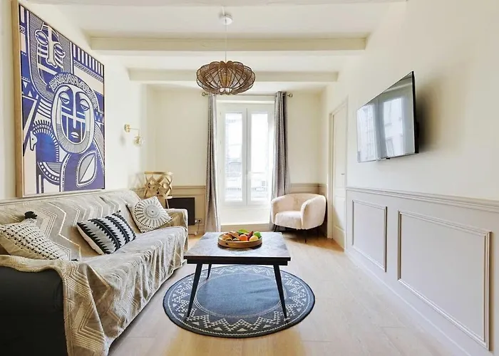 Apartamento Beautiful 2br - 4p Republique Temple